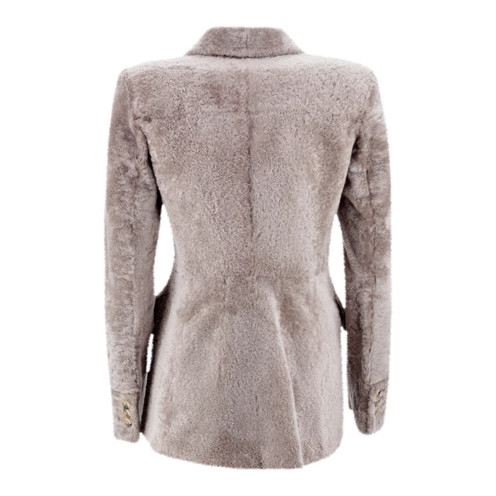 Blancha Beige Jassen voor Stijlvolle Outfits Beige Dames