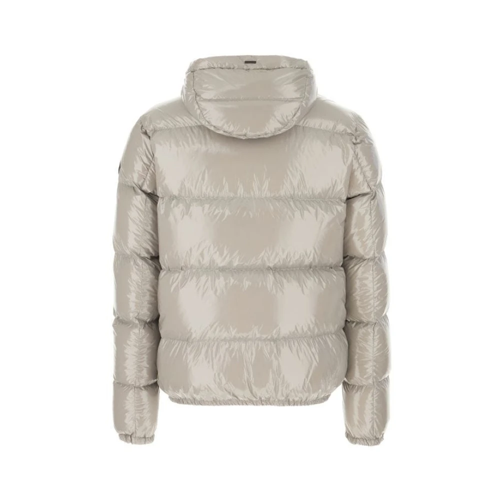 Herno Grijze Rits Hoodie Jas Gray Heren