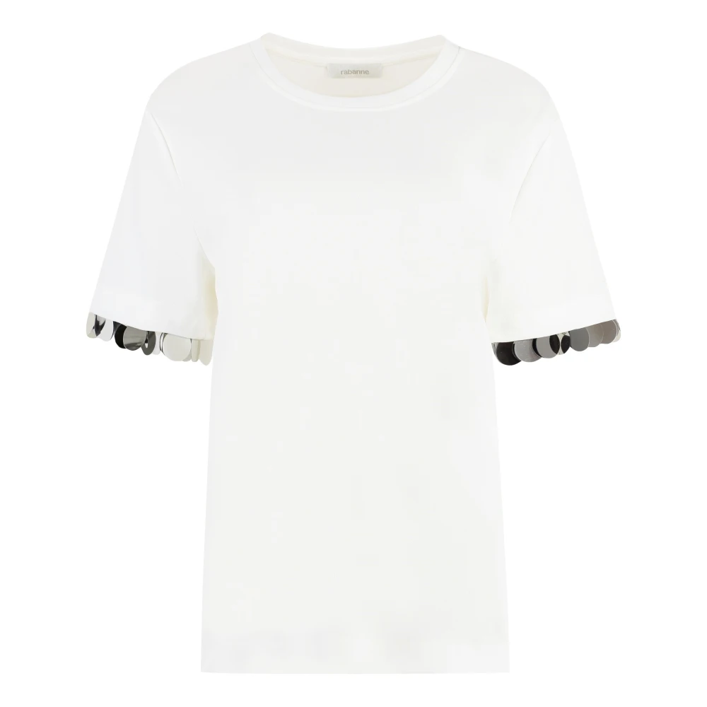 Paco Rabanne T-Shirts White Dames