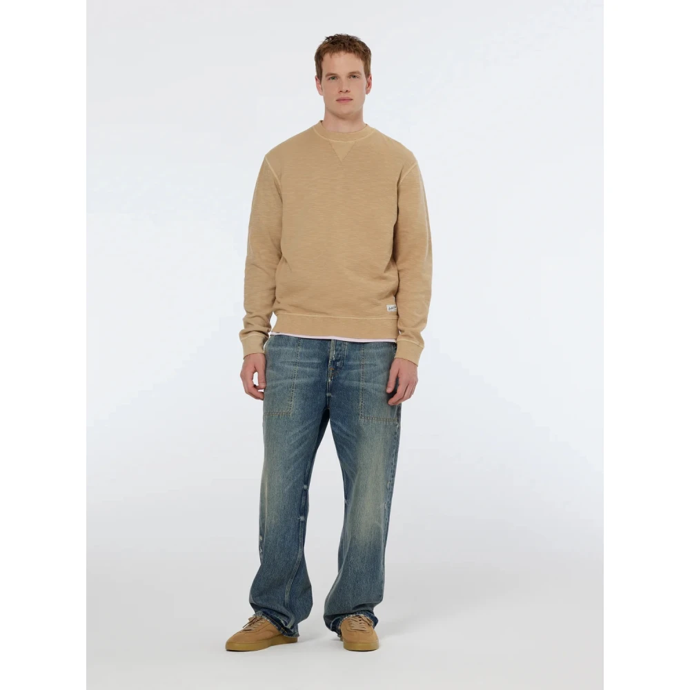 Scotch & Soda Stijlvolle Sweater voor Mannen Beige Heren