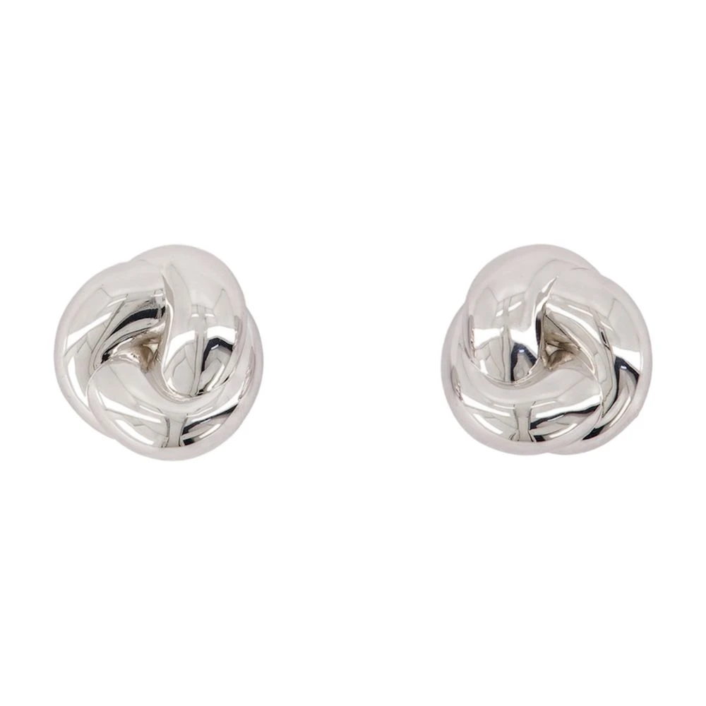 Self Portrait Knot Earrings - Female - Earrings - Gray - One Size - Accessories
