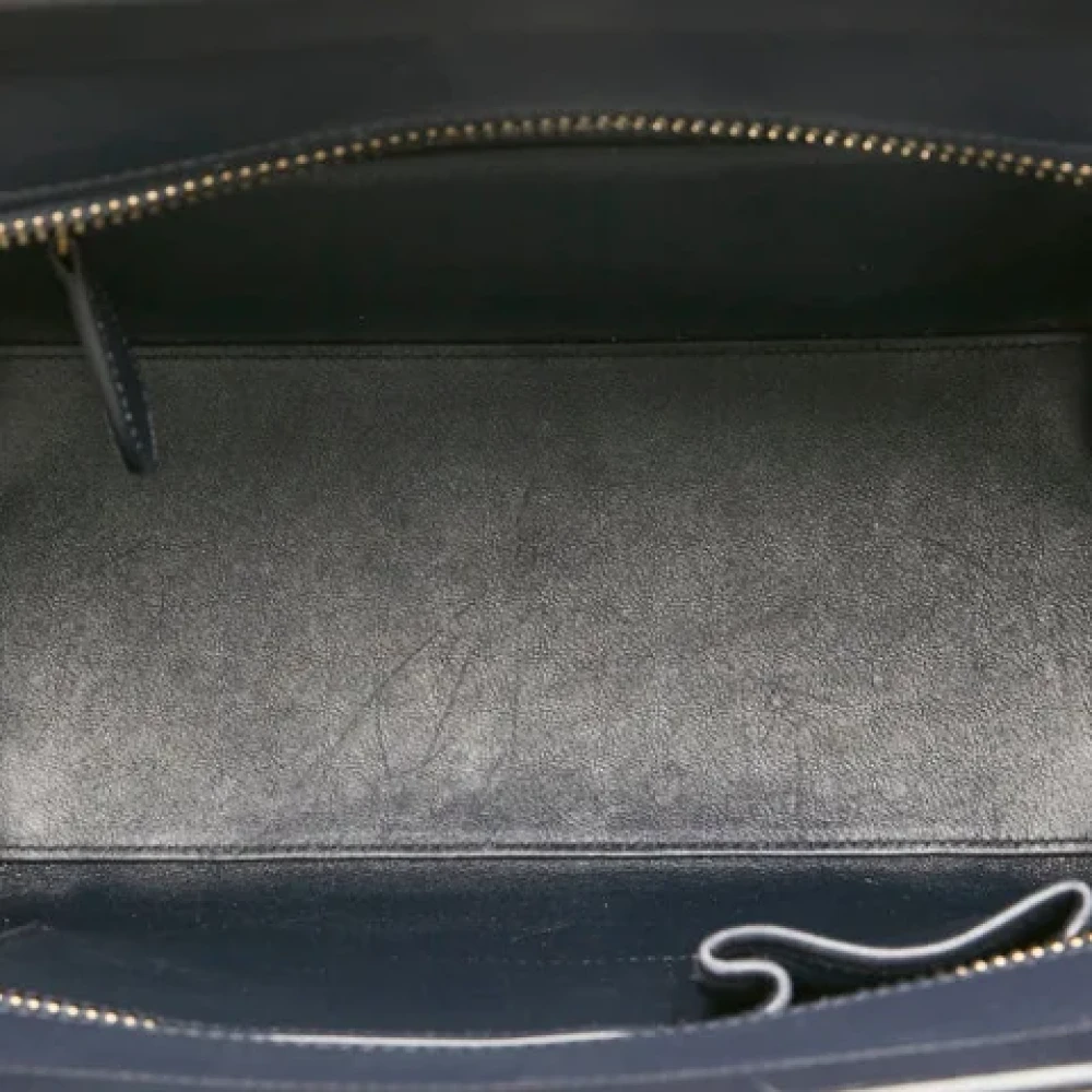 Celine Vintage Pre-owned Leather celine-bags Orange Dames