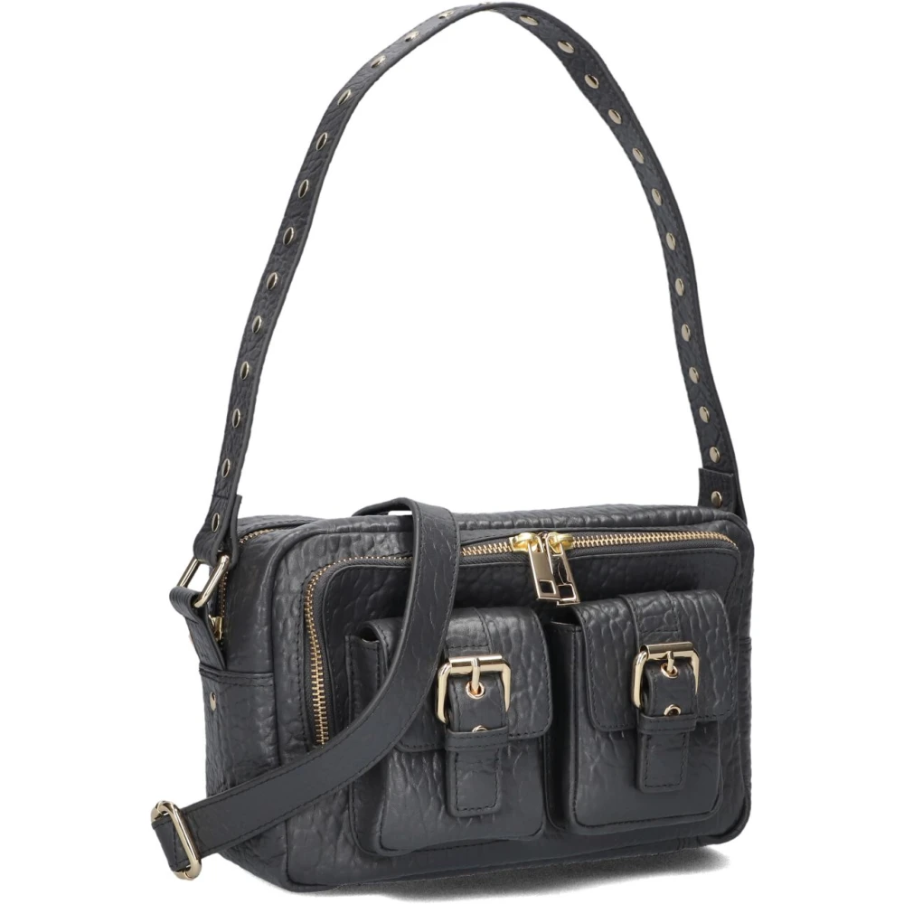 Núnoo Ellie Buckle Schoudertas Gray Dames