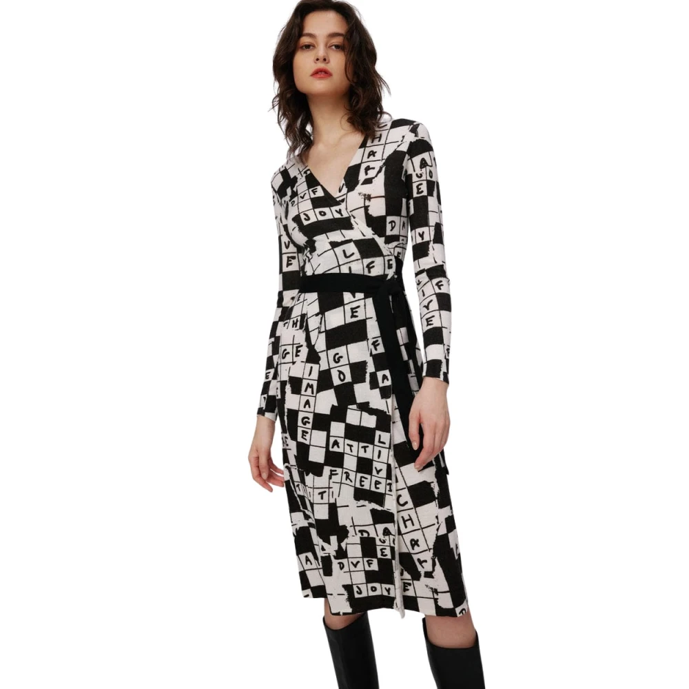Diane Von Furstenberg Witte Jurken voor Vrouwen White Dames