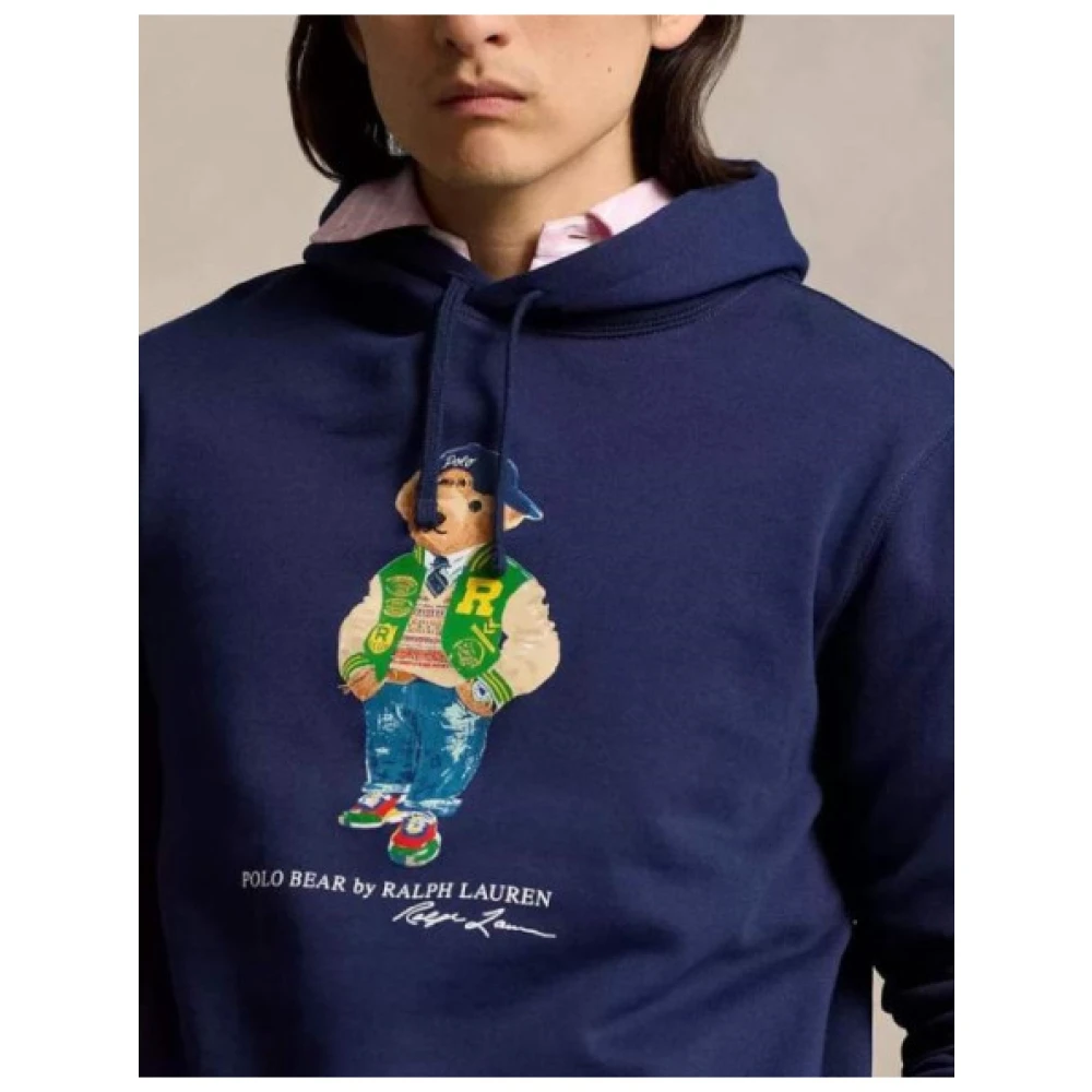 Polo Ralph Lauren Teddybeer hoodie Blue Heren