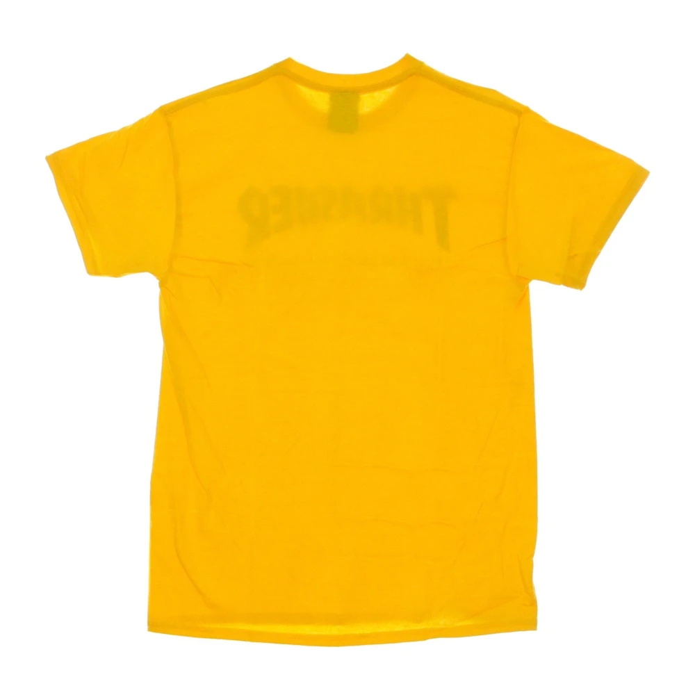 Thrasher Goud Groen Skatemag Tee Korte Mouw T-shirt Yellow Heren