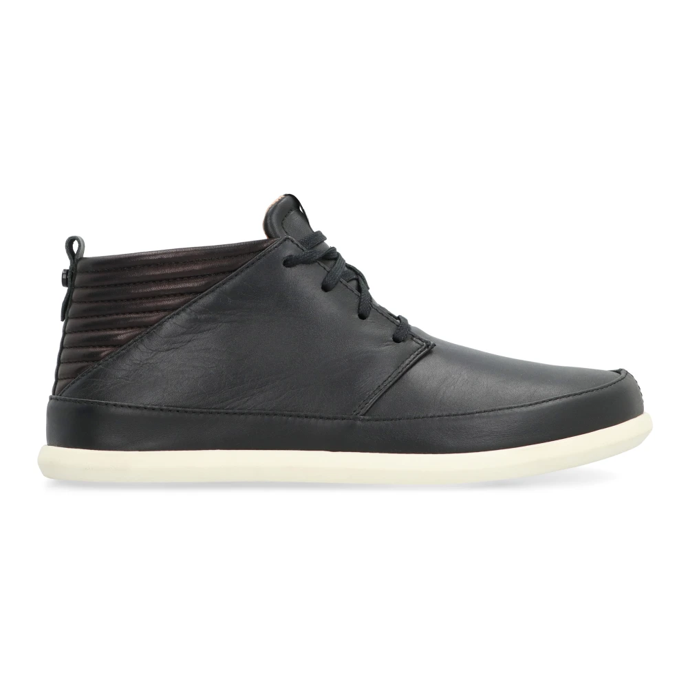 Volta Mid-top Leren Sneakers Heren Schoenen Zwart