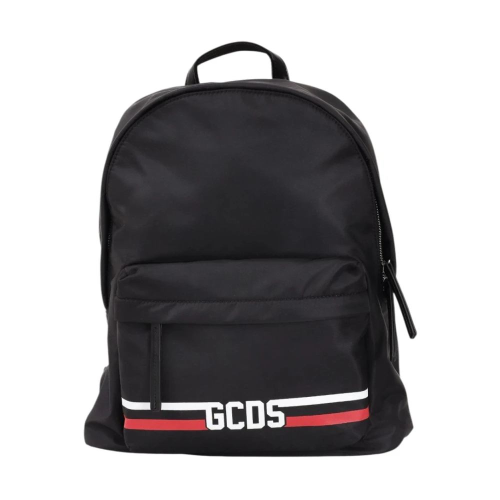 Gcds Unisex Zwart Tassen One Size, Backpack