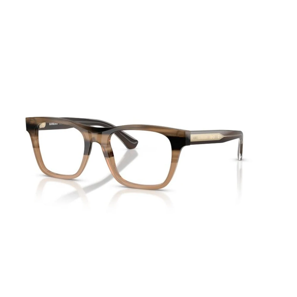 Burberry Men's Beige Square Optical Frame