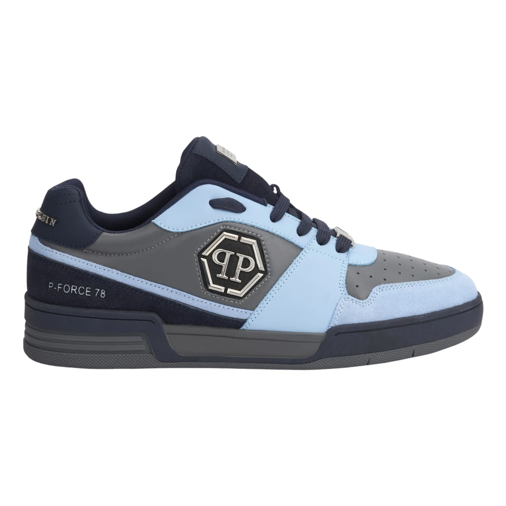 Philipp Plein Lo-Top Sneakers P-Force 78 unisex Schoenen Blauw