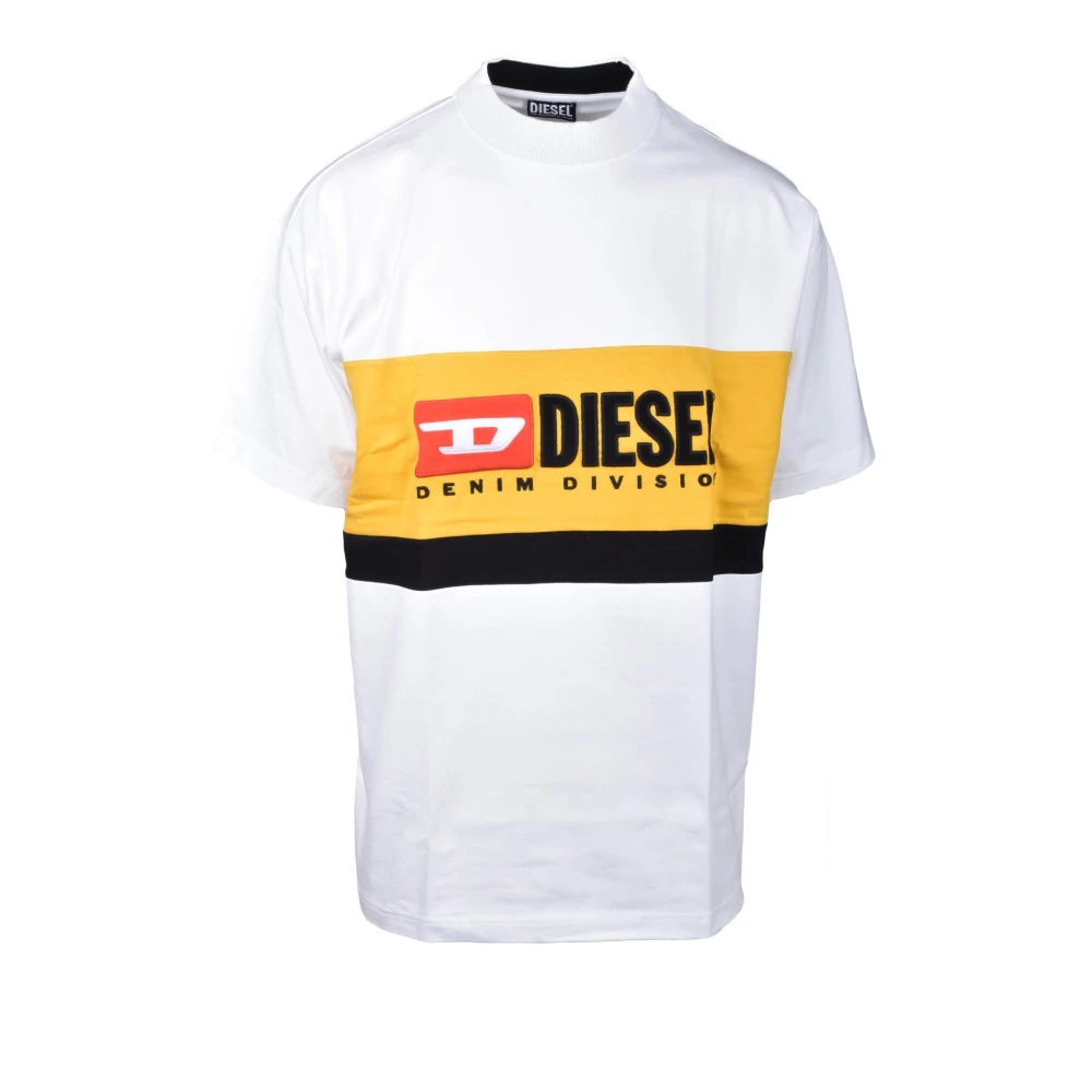 Diesel Katoen Lente Zomer Sweatshirt White Heren