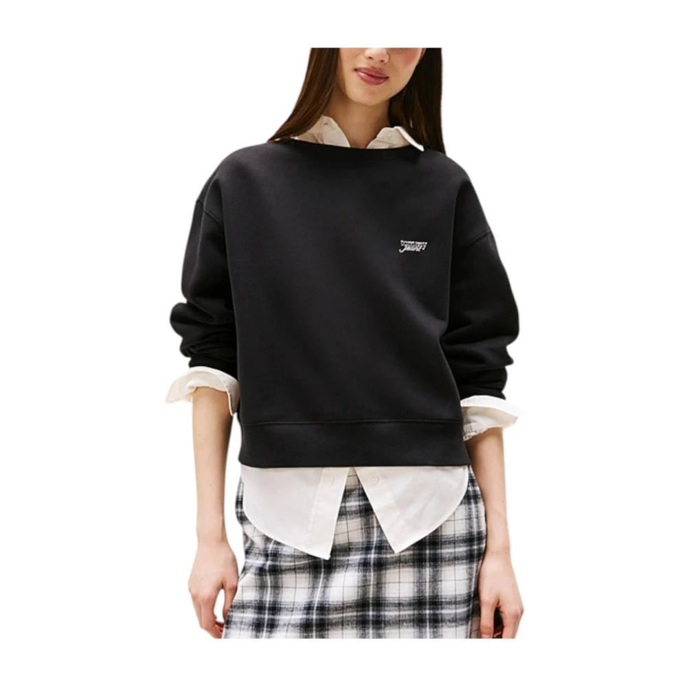 Tommy Hilfiger Women's Black Sweatshirts - Sweatshirts - Xs - Sweatshirts & Hoodies