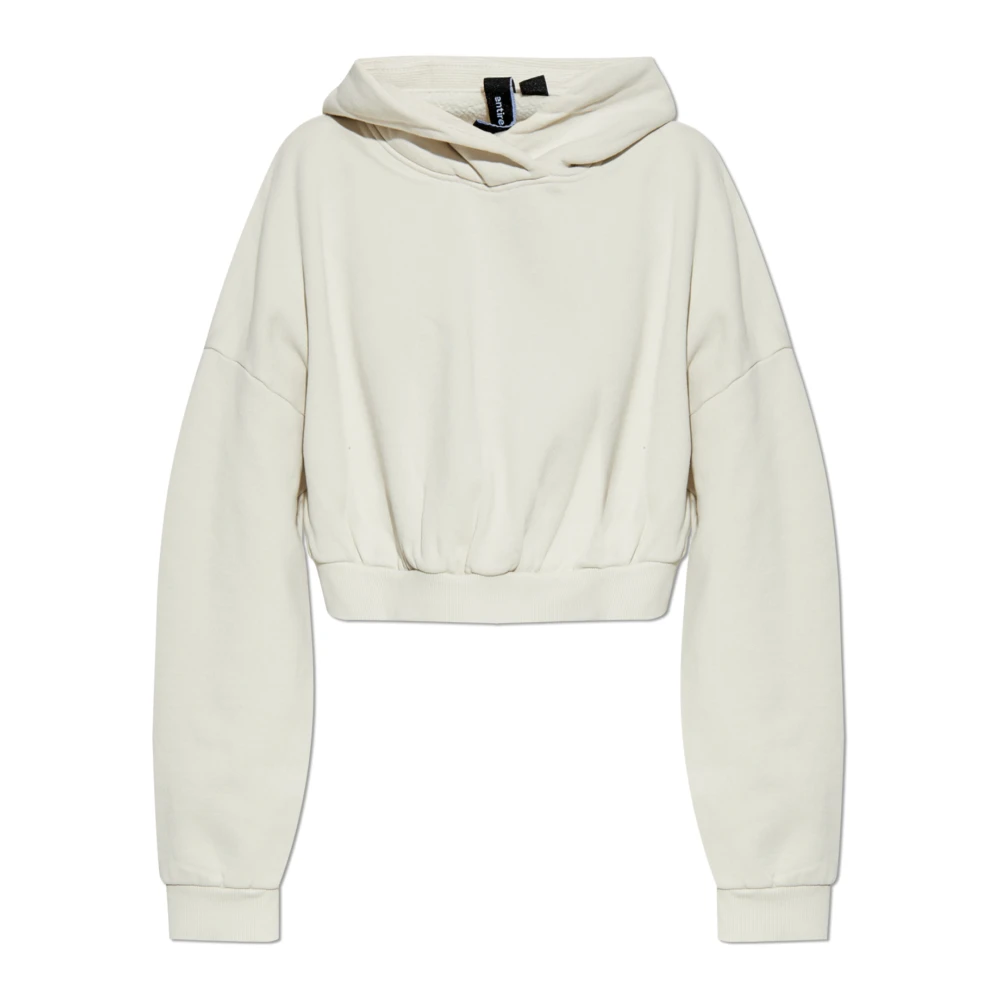 Entire Studios Vrouw Grijs Cropped Hoodie
