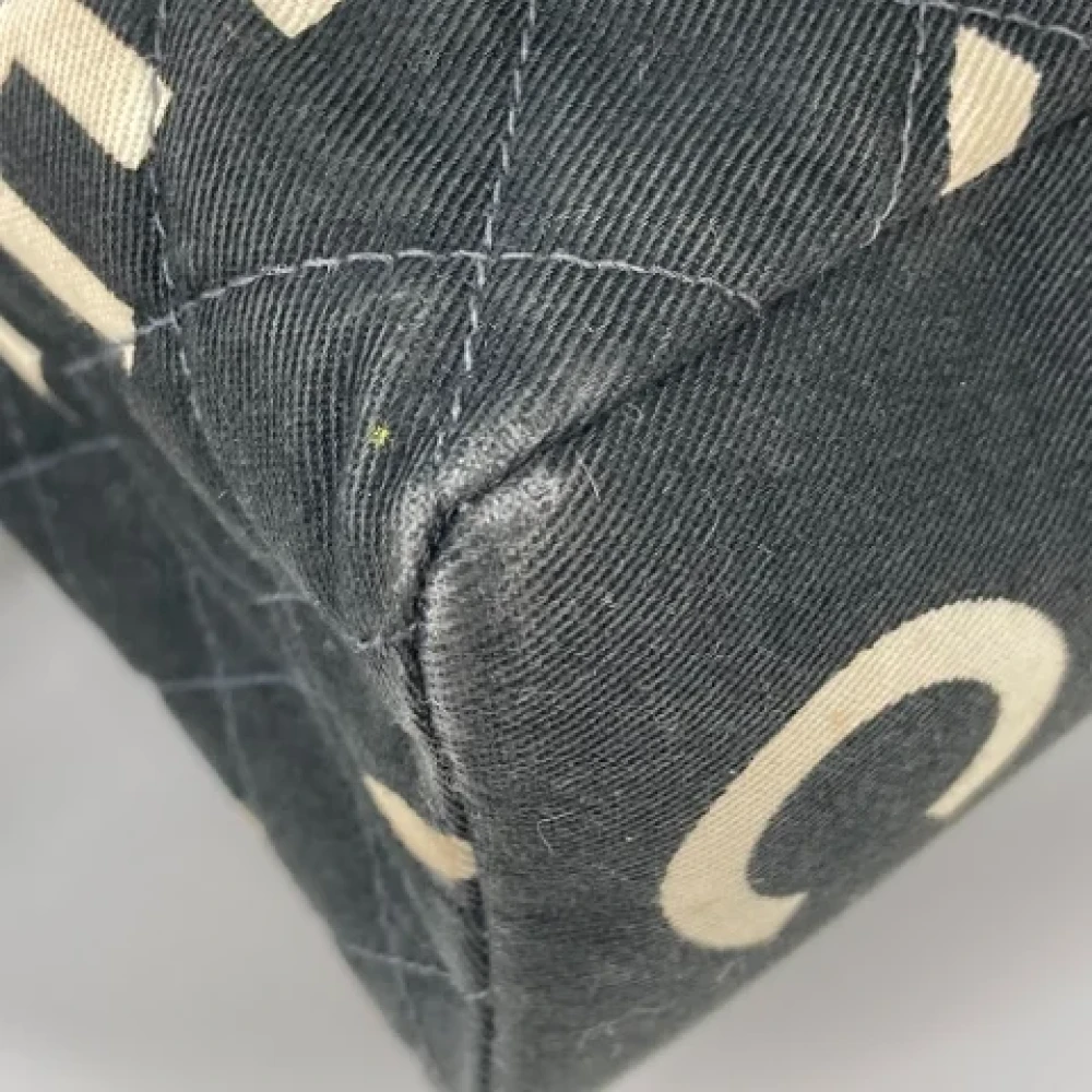 Chanel Vintage Pre-owned Fabric chanel-bags Black Dames