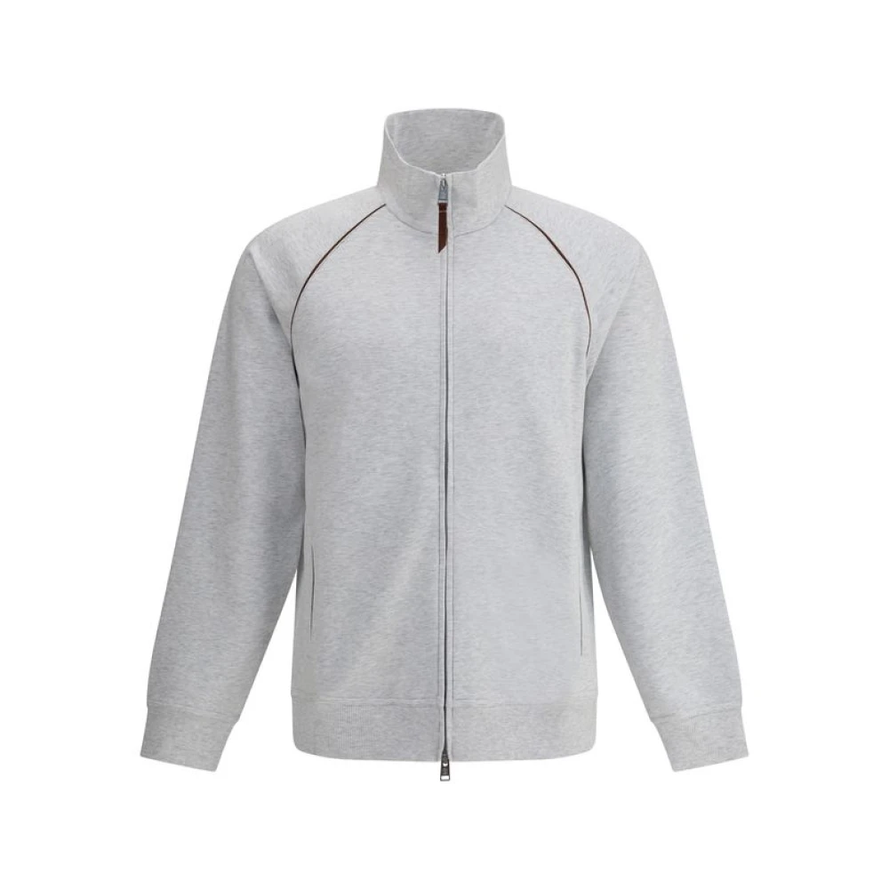 Sweatshirts & Hoodies > Zip-throughs - - Brunello Cucinelli - Modalova