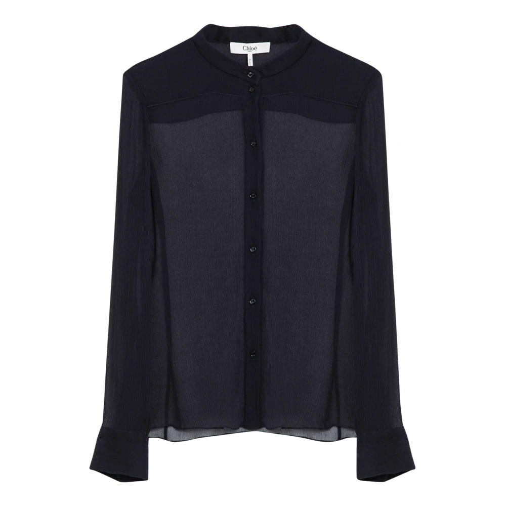Chloé Elegante Blouse voor Vrouwen Blue Dames