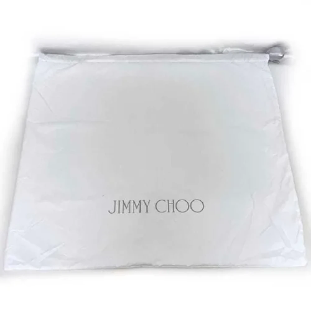 Jimmy Choo Pre-owned Fabric totes Beige Dames