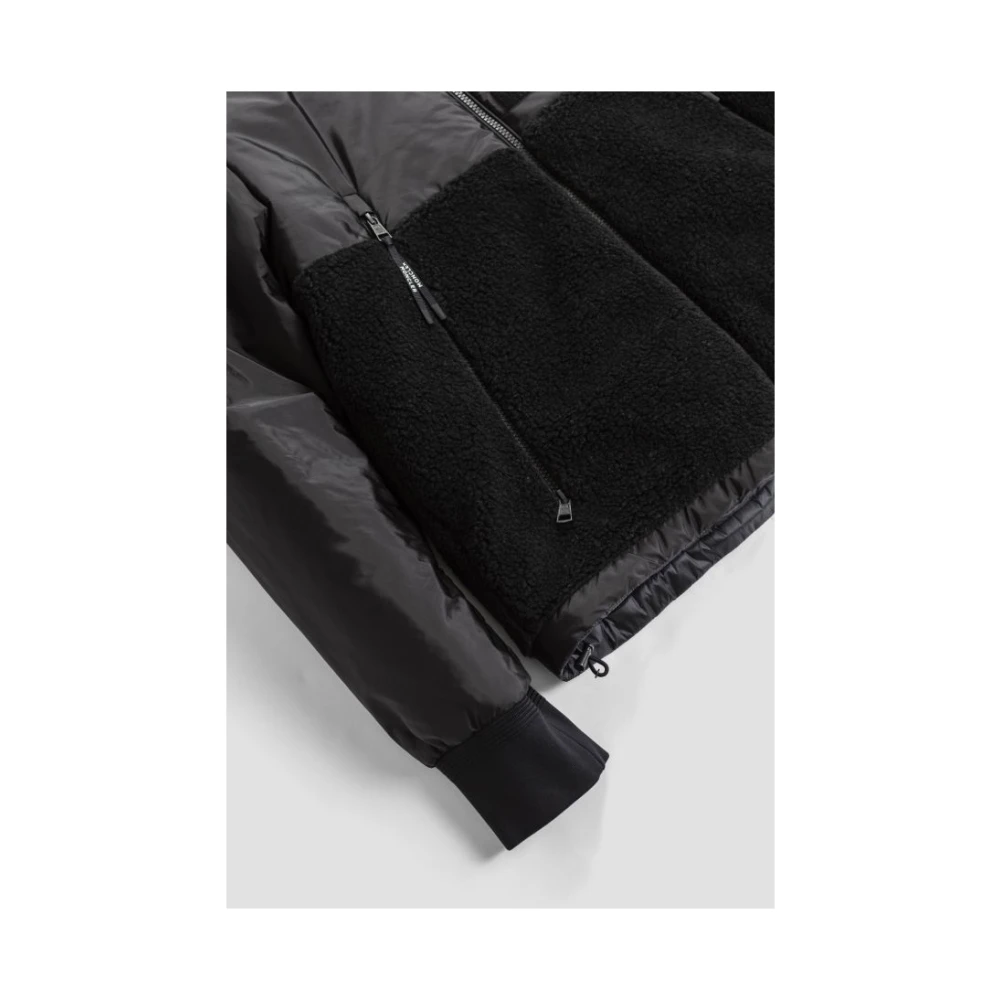 Moncler Omkeerbare Waterdichte Donsjas Black Heren