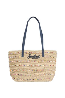 Raffia City Mid Bag