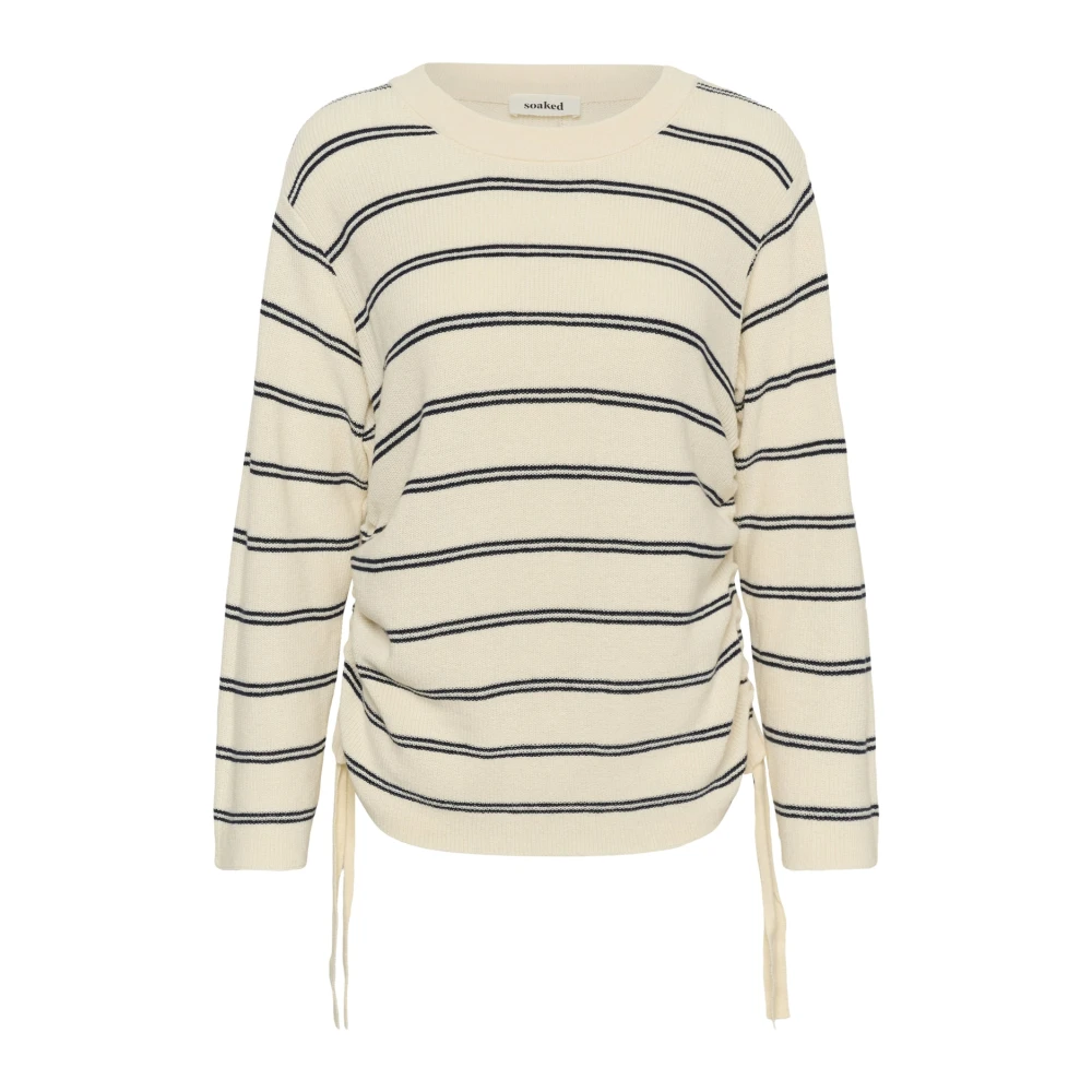 VAN GRAAF Soaked In Luxury Damen Vanille Strickpullover Slsanja Baumwolle Gelb, Mittel - Bild 3