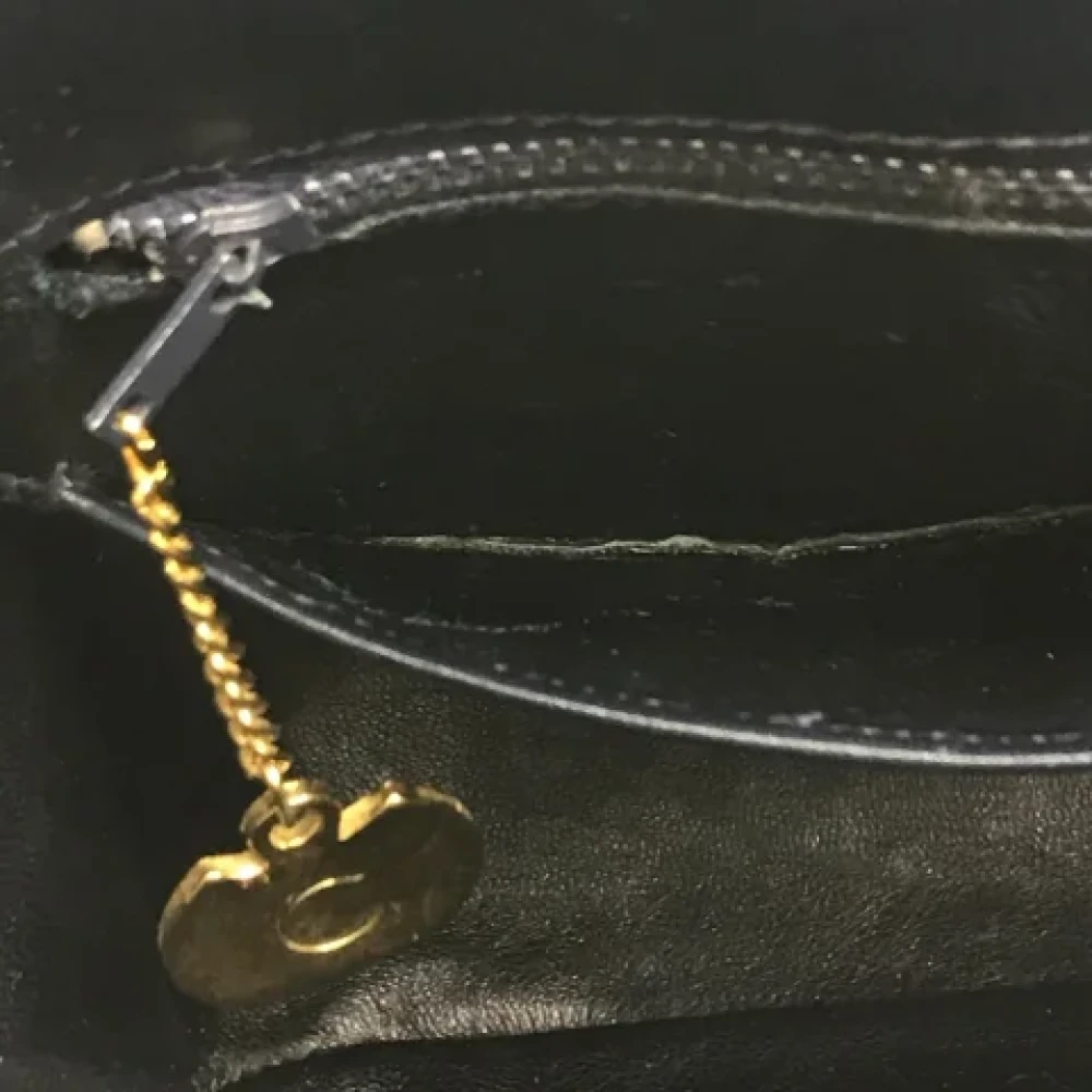 Celine Vintage Pre-owned Fabric shoulder-bags Blue Dames