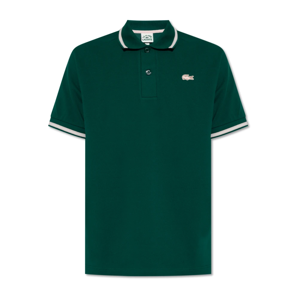 Lacoste Polo shirt met logo Green Heren