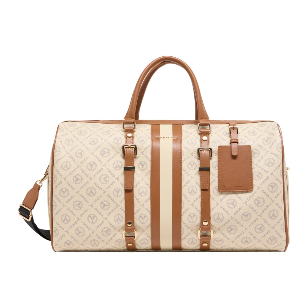 Carlo Colucci Men's Beige Weekender