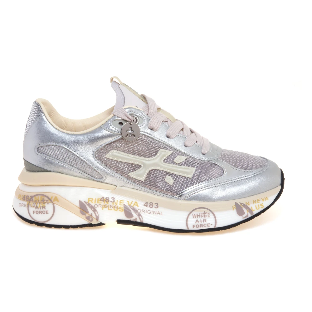 Premiata Gray Sneakers, Female, 5 Uk, Moerun Sneaker