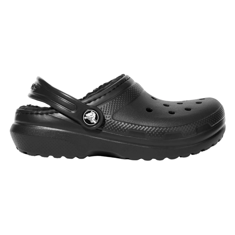 Crocs Unisex Kids Black Kids Sandals, 23 Eu, Classic Lined Clog In