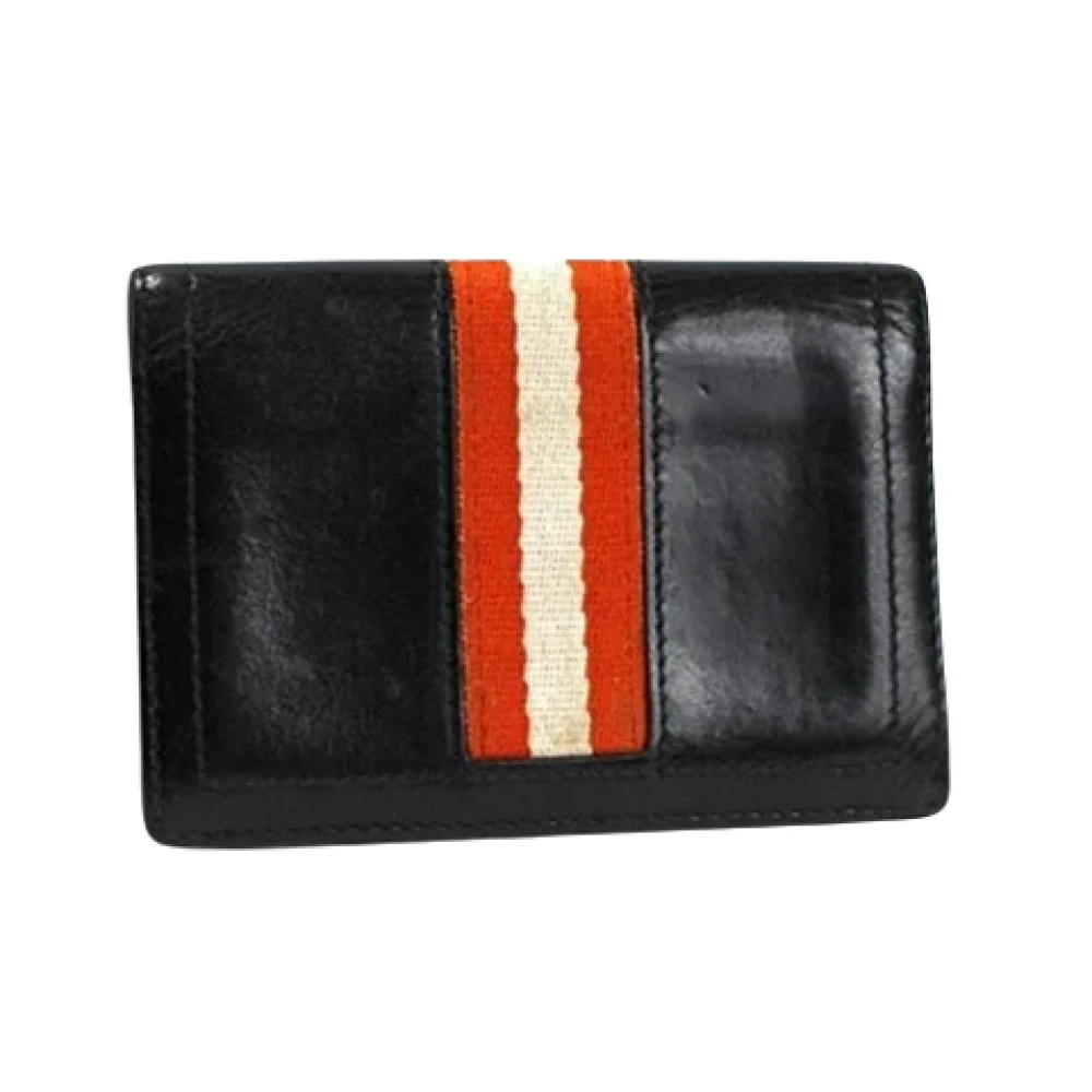 Bally Pre-owned Leather wallets Black Dames