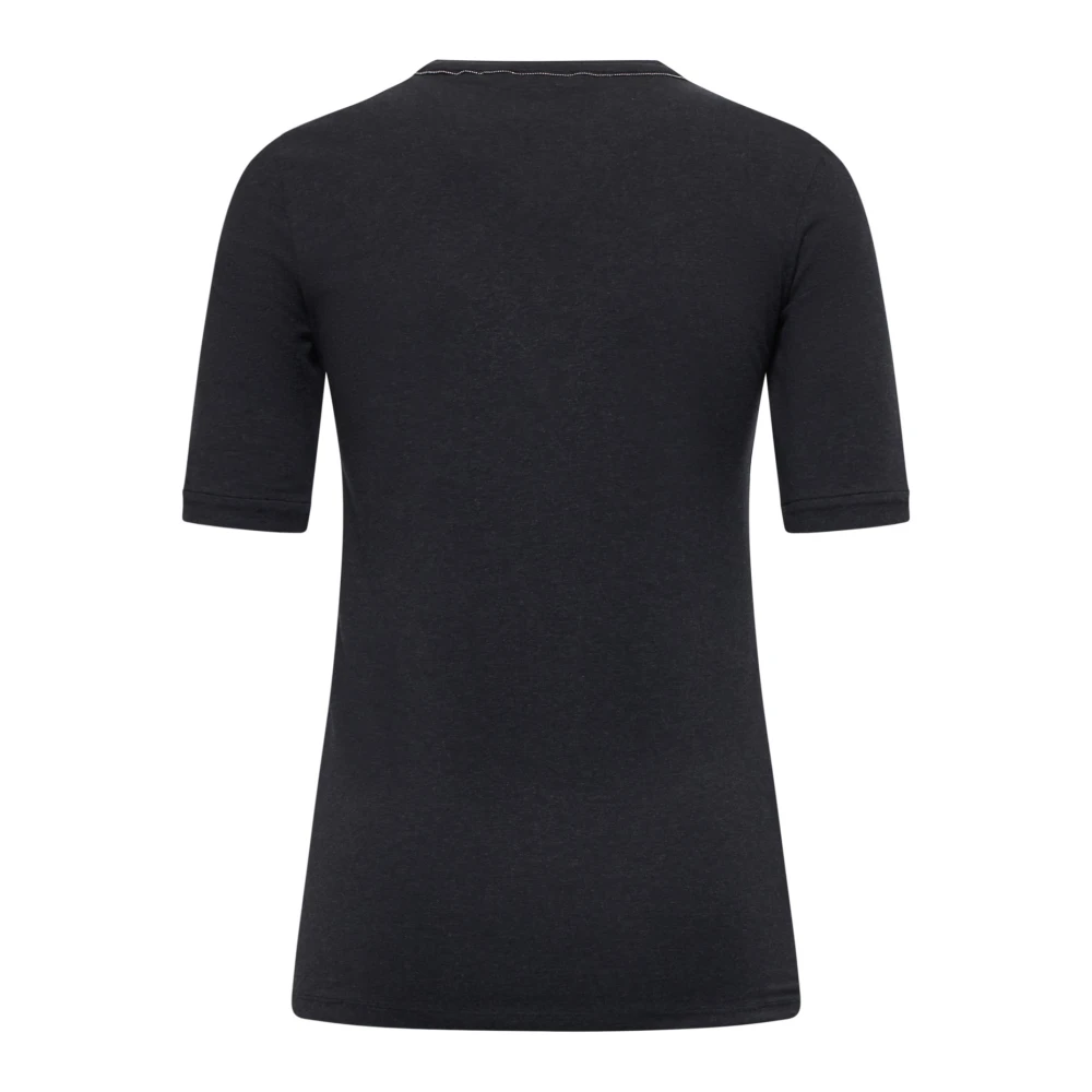 BRUNELLO CUCINELLI Grijze T-shirts en Polos Gray Dames