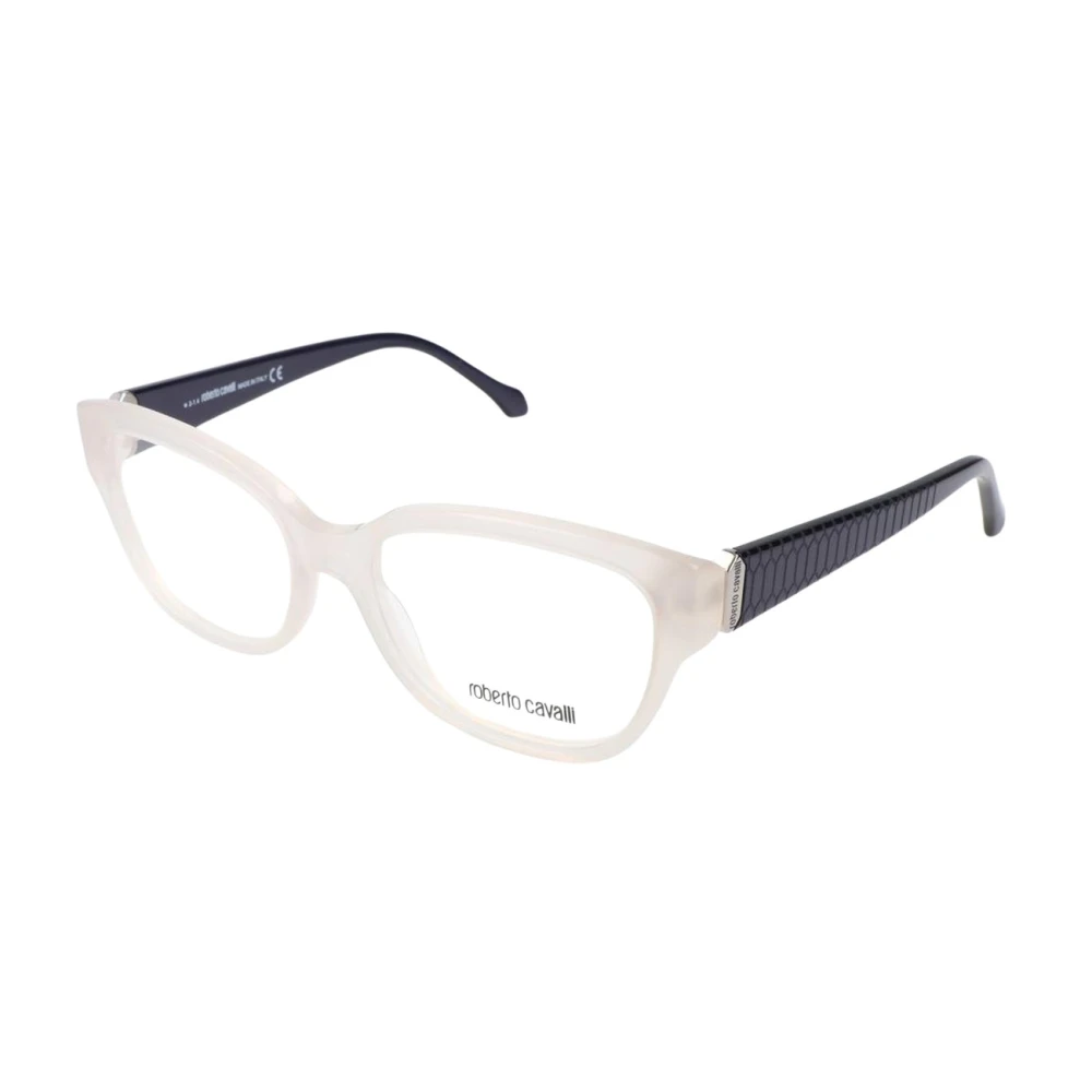 Roberto Cavalli Women's White Acetate Glasses Frames