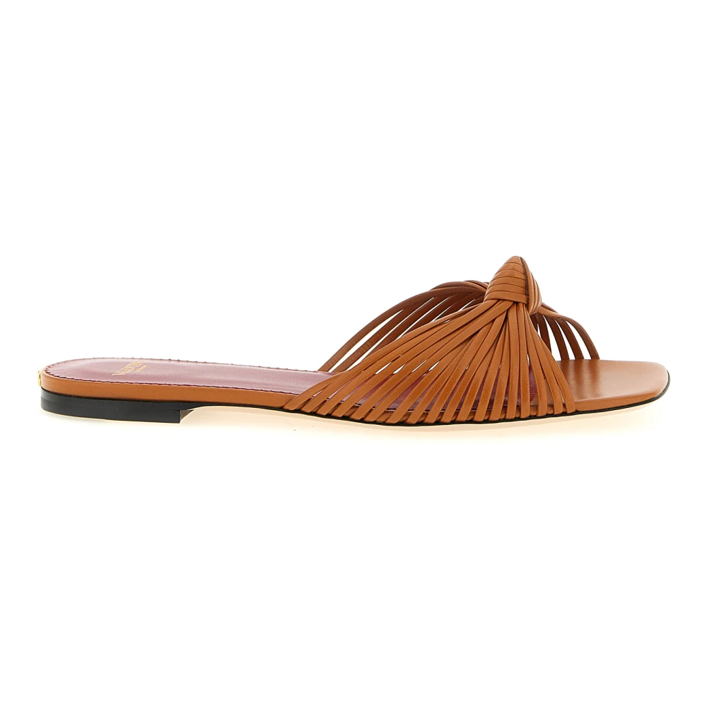 Valentino Garavani Brown Annet Slide - Female - Sliders - 6 Uk - Shoes