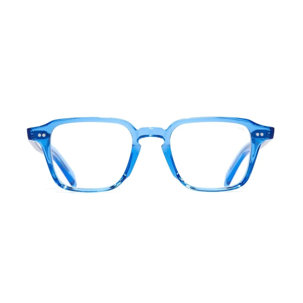 Cutler And Gross Vierkante acetaatbrillen model Gr07 Blue Unisex