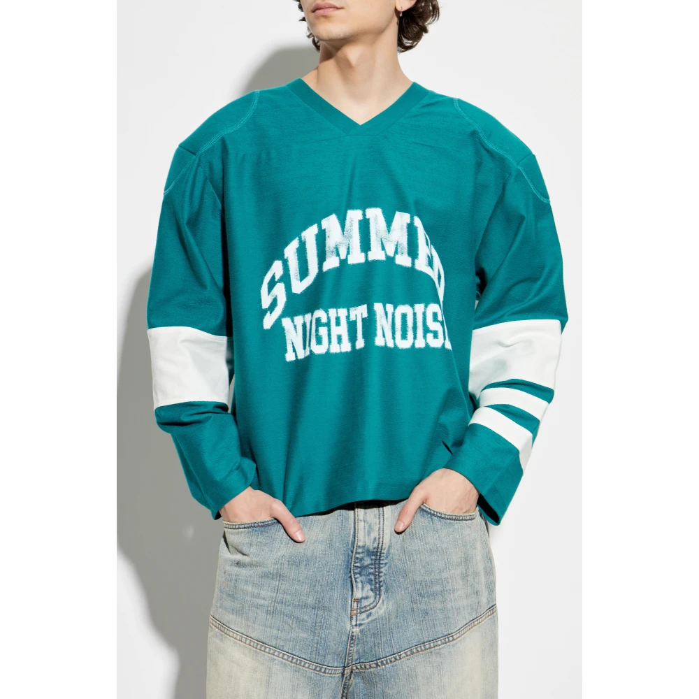 Misbhv Lange mouwen T-shirt Green Heren