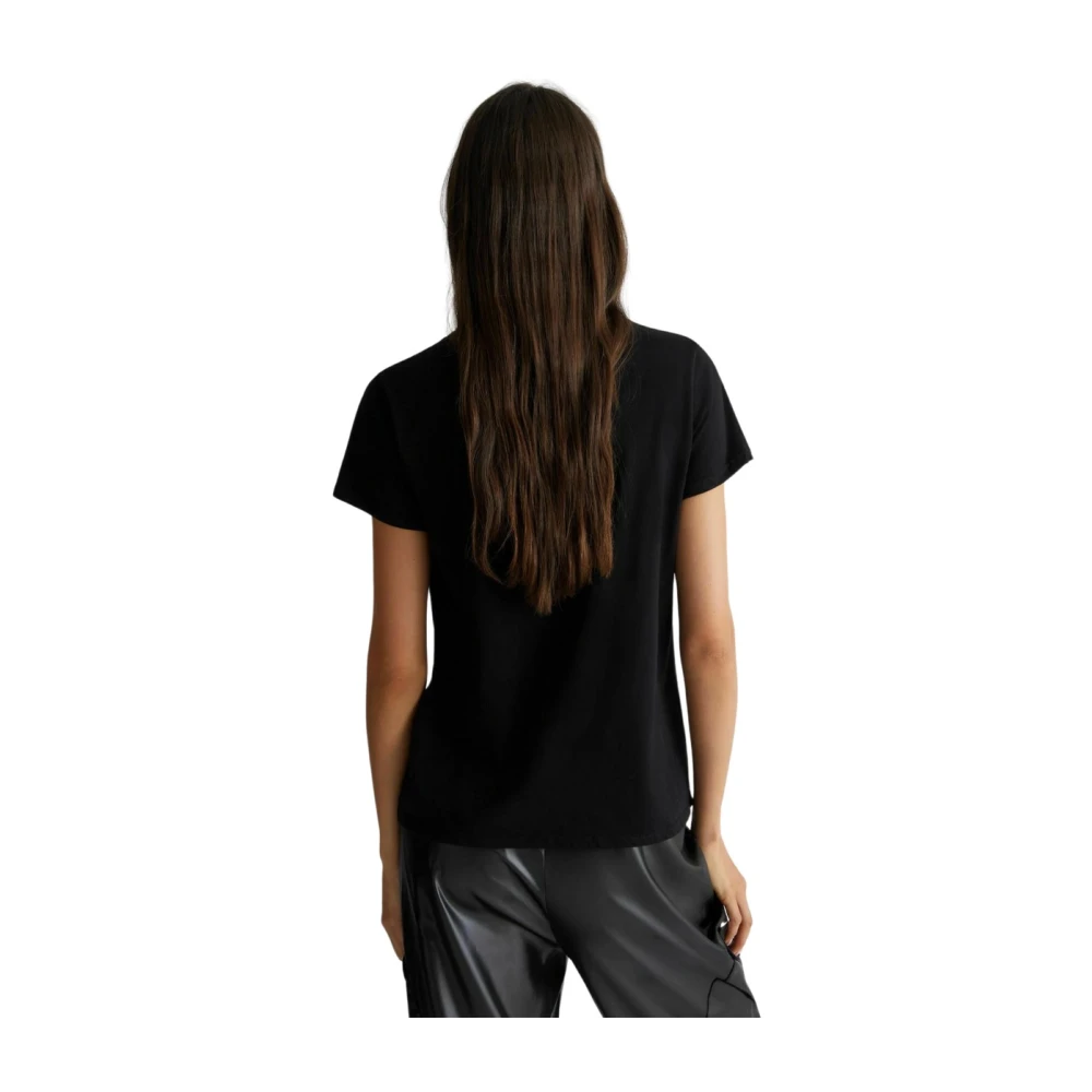 Liu Jo Klassiek T-shirt Black Dames