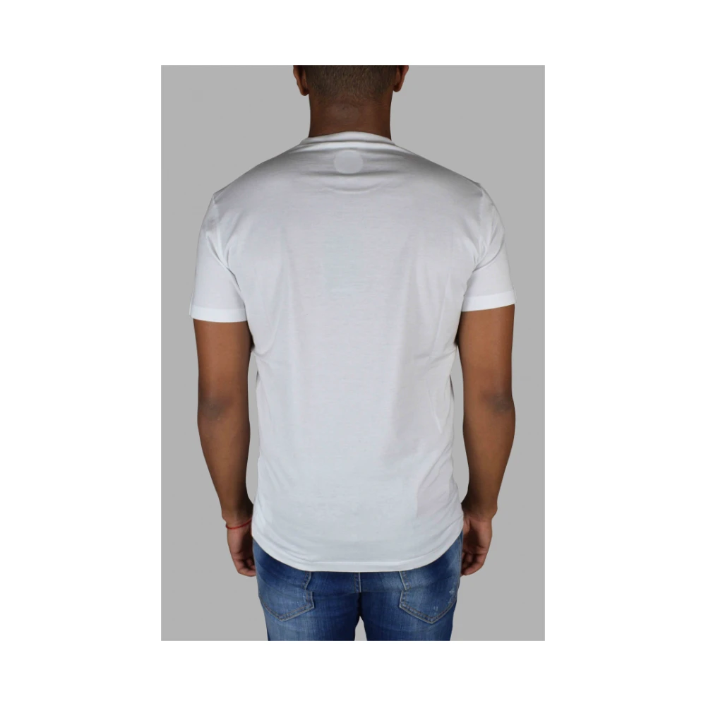 Dsquared2 Witte T-shirt met logo White Heren