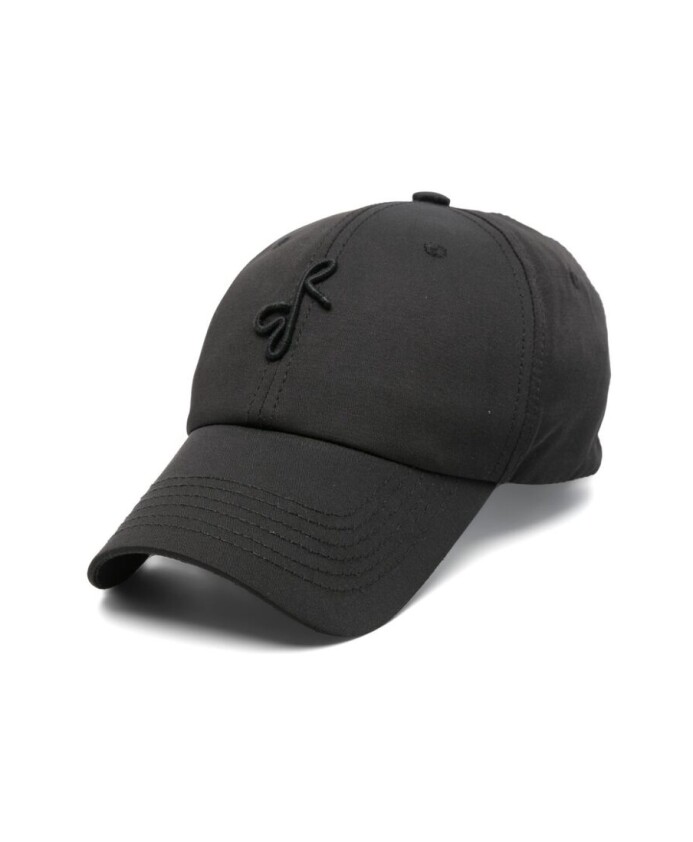 black-cotton-cap-with-embroidered-logo