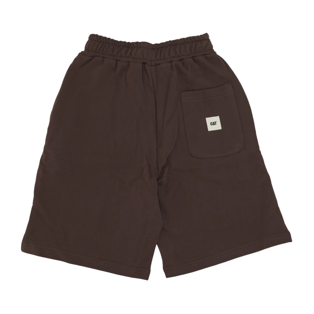 CAT Logo Oversized Short Suit Brown Heren