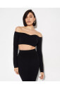 black-sweetheart-neckline-top