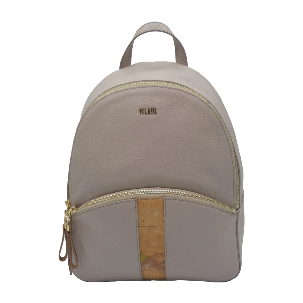 Alviero Martini 1a Classe Stijlvolle Rugzak voor Dagelijks Gebruik Beige Dames