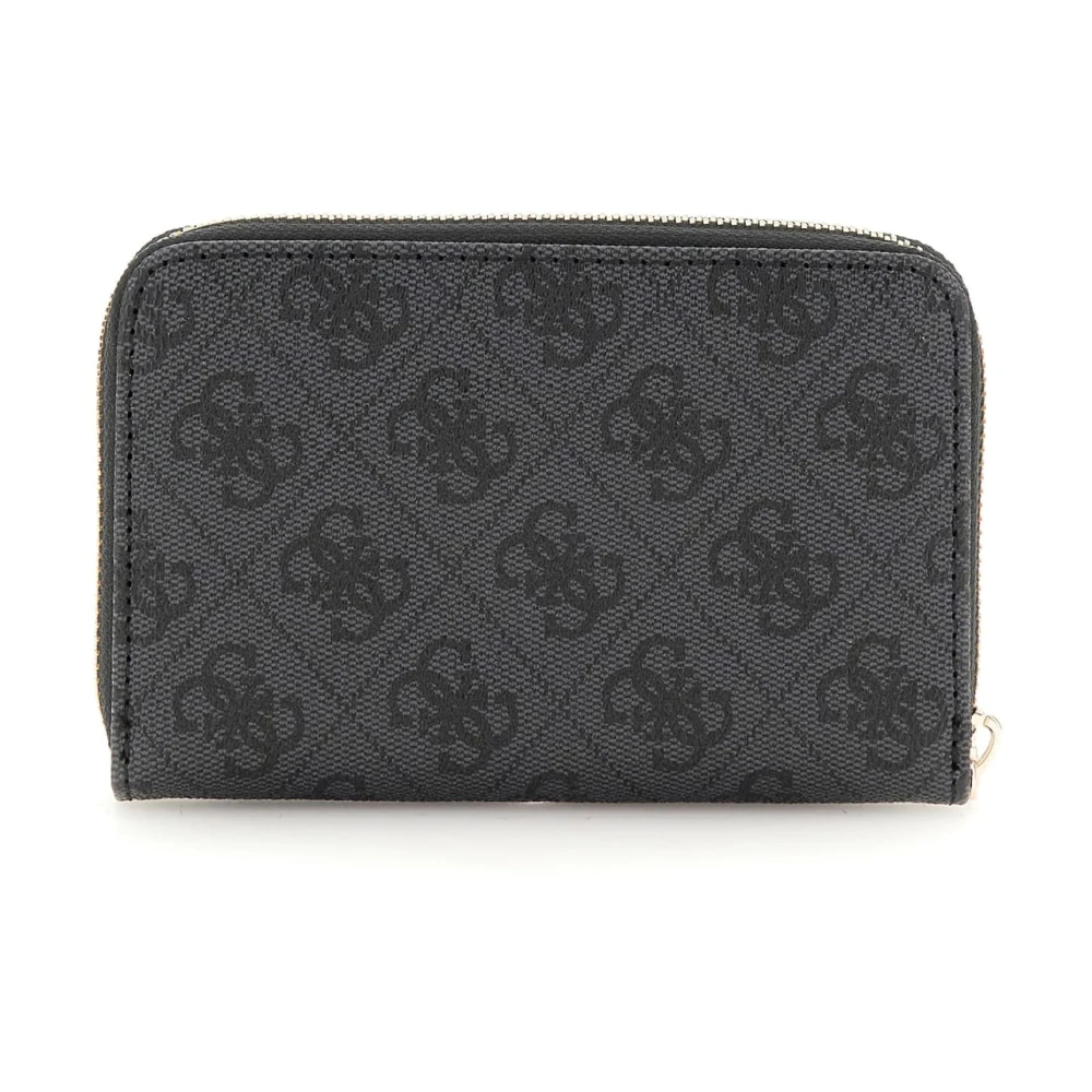 Guess Laurel Slg Phone Cro Portemonnee Black Dames