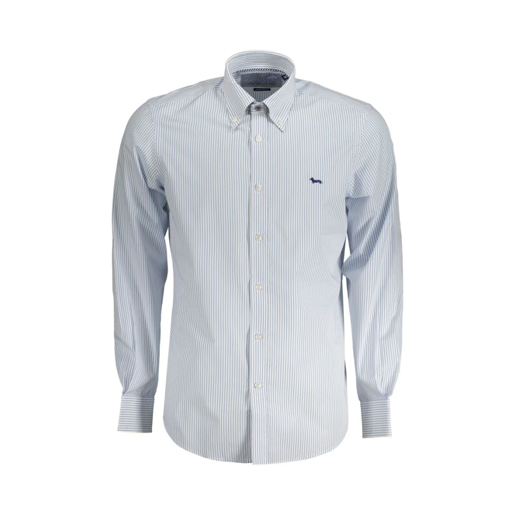 Harmont & Blaine Wit Katoenen Overhemd White Heren