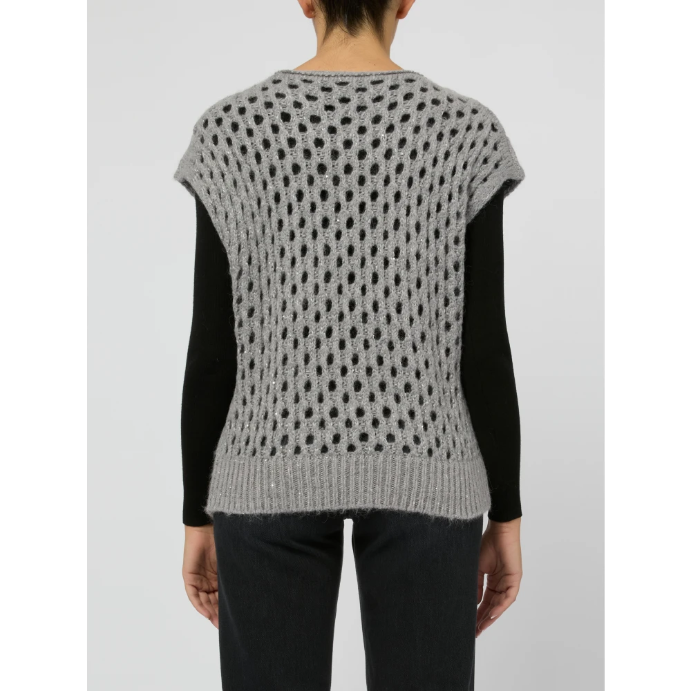 Kangra Grijze Trui voor Vrouwen Aw24 Gray Dames