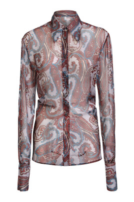 chemise-transparente-paisley-marron-femme