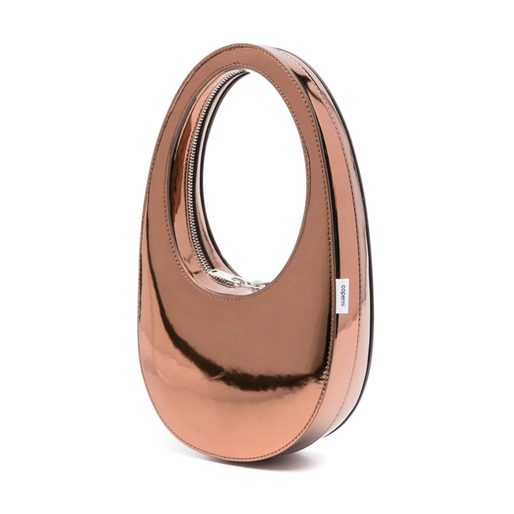 Coperni Bronzen Spiegel Handtas Brown Dames