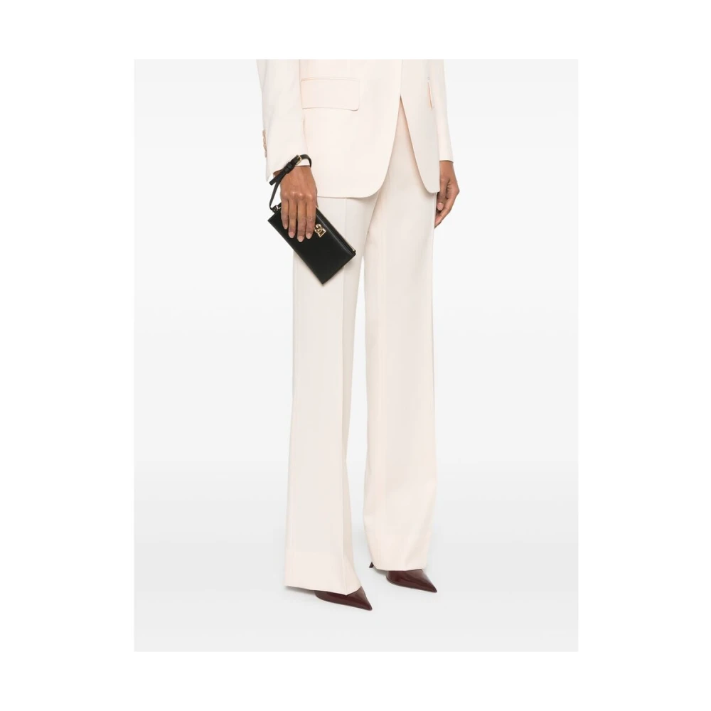 Dolce & Gabbana Zwarte Leren Polsband met Ritssluiting Black Dames