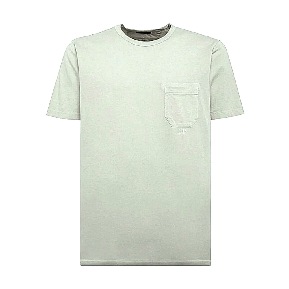 C.P. Company Casual Katoenen T-shirt Green Heren