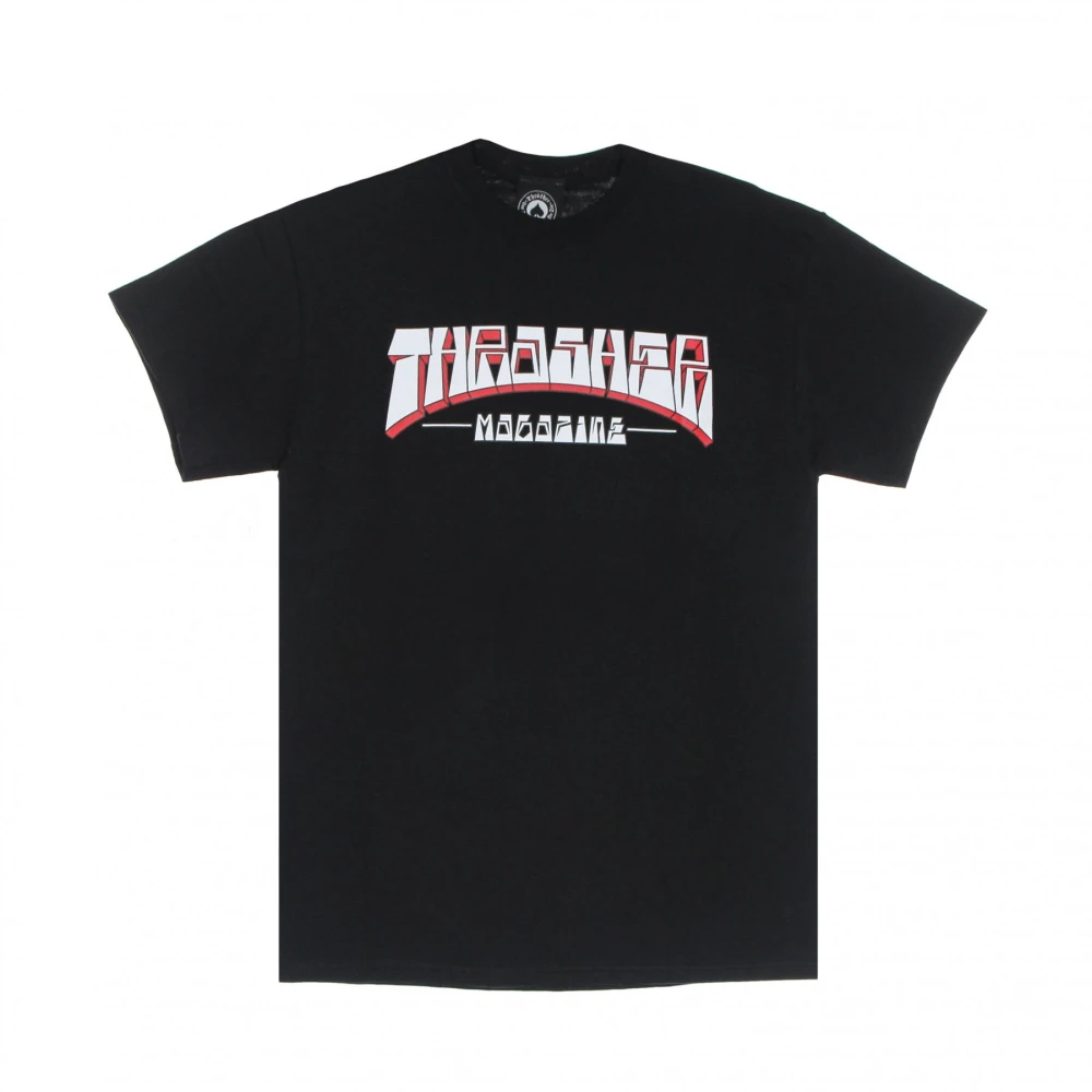 Thrasher Firme Logo Tee - Svart Streetwear Black, Herr