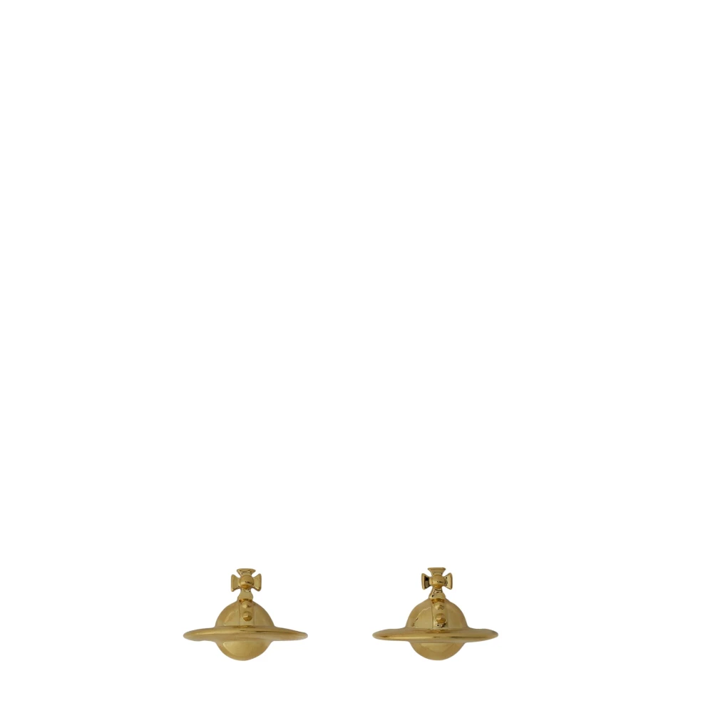 Vivienne Westwood Women's Yellow Earrings, One Size, Solid Orb Earrings